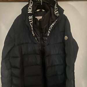 Moncler Black Puffer Jacket